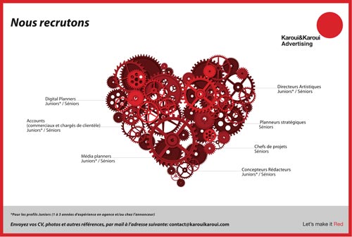 Karoui & Karoui advertising recrute