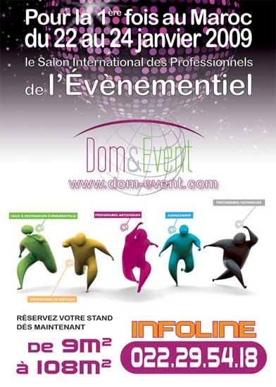 Le Maroc abrite le salon Dom&Event