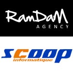 L’agence RAMDAM lance une campagne d’affichage urbain pour la marque Scoop informatique